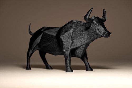Bull decor statue stier - statue,