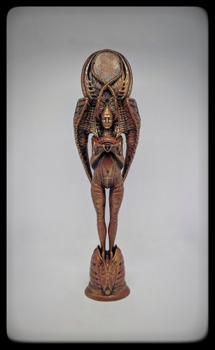 Göttin statue dunkle - dunkle, kunst