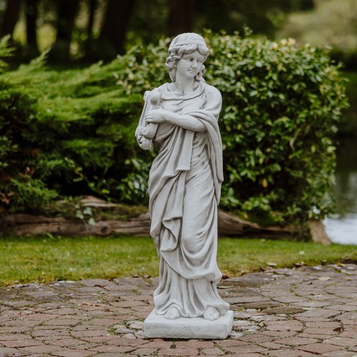 Statue metis mit - metis, harfe