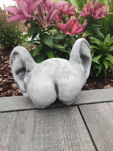 Arsch mit ohren steinfigur - mit,