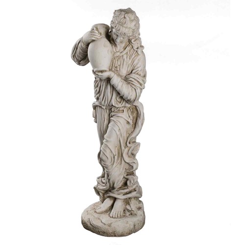Wetterfeste große 8kg statue - große,