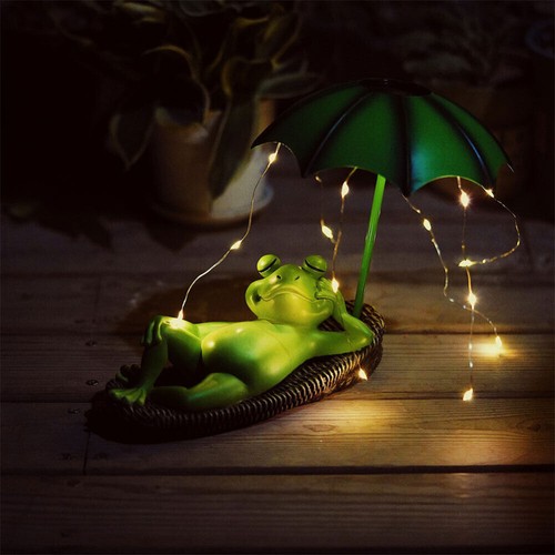 Frosch gartenfiguren mit - gartenfiguren, solar