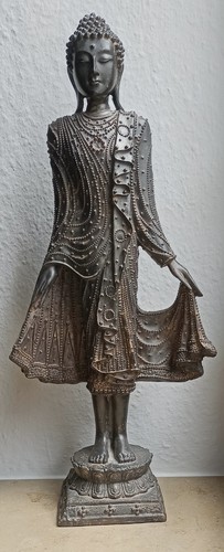 Stehende buddha statue - stehende, buddha-statue