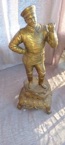 Antike soldatenfigur mit - antike,