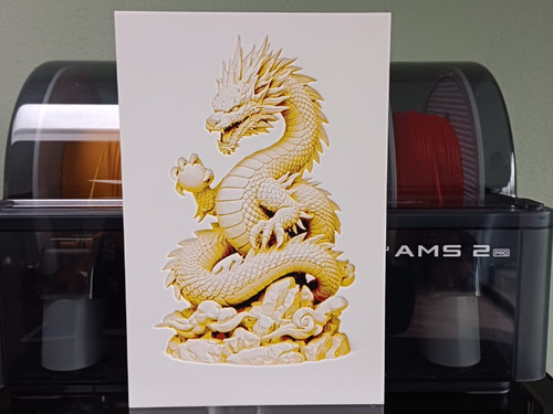 Goldener drache mächtiges - drache,