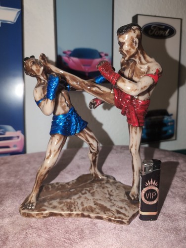 Resin statue muay thai - muay,