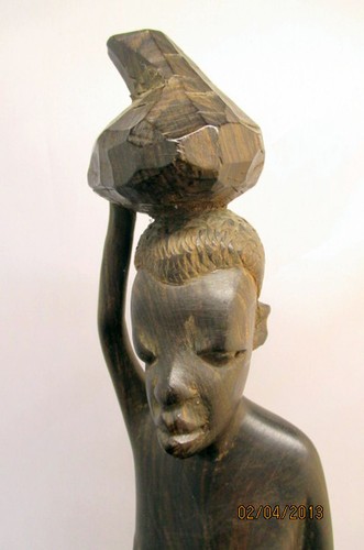 Afrikanische holz skulptur - holz,