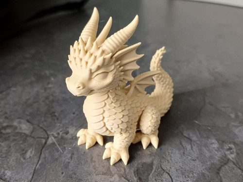 Baby drachen figur - baby-drachen-figur, statue