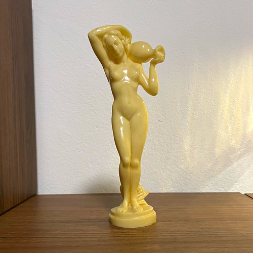 Vintage alabaster kunstharz - vintage, alabaster-kunstharz