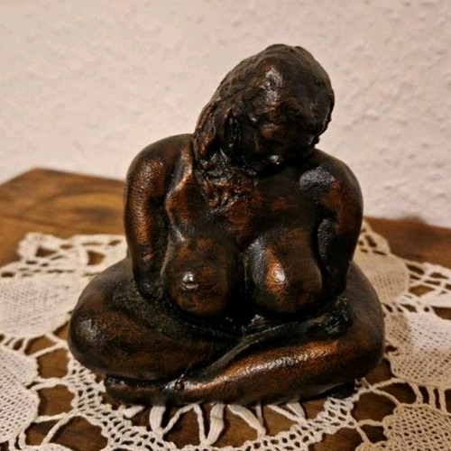 Kunst skulptur figur - /, frau