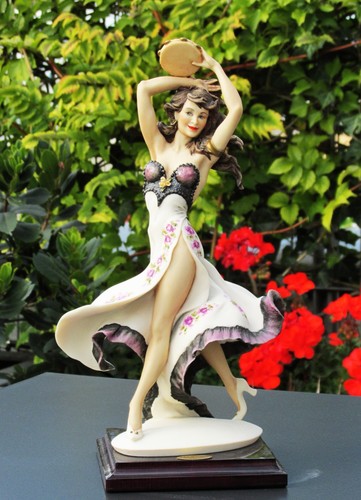 Art deco figurine gypsy dancer - art,