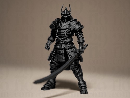 Samurai warrior figurine - warrior,