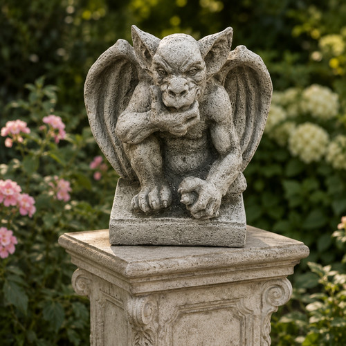 Massive steinfigur gargoyle - massive,