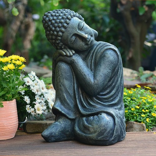 Buddha figur garten - buddha, schlafend