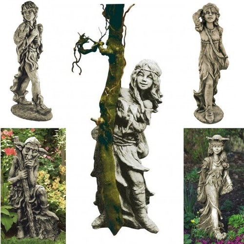 Gartenfigur waldbewohner - gartenfigur,