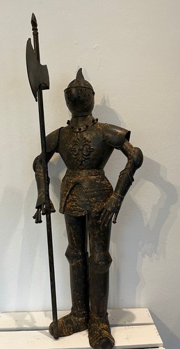 Dekorativer ritter aus - aus, eisen