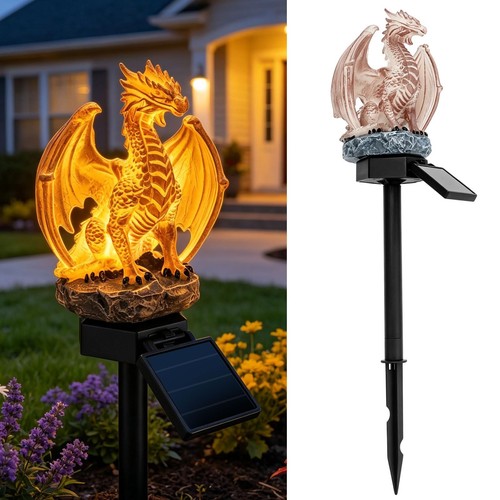 Solar drachen gartenstatue aus - solar-drachen-gartenstatue,