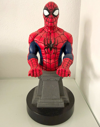 Spider man büste - statue, auf