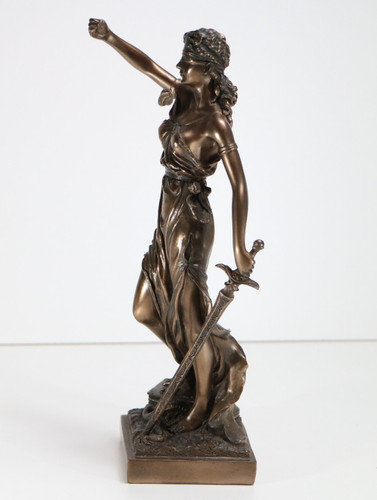 Justitia figur skulptur lady - justitia,