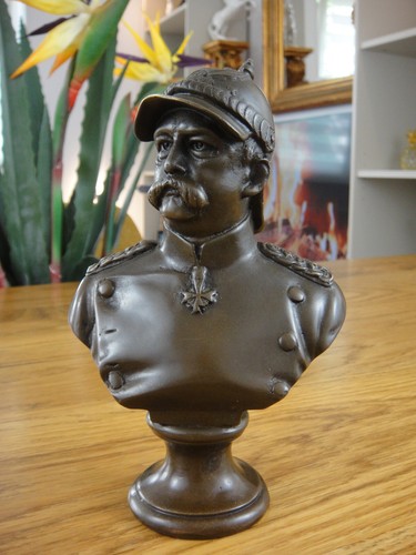 Bronze statue otto von - bronze,