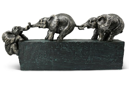 Skulptur familienbande - skulptur, “familienbande”