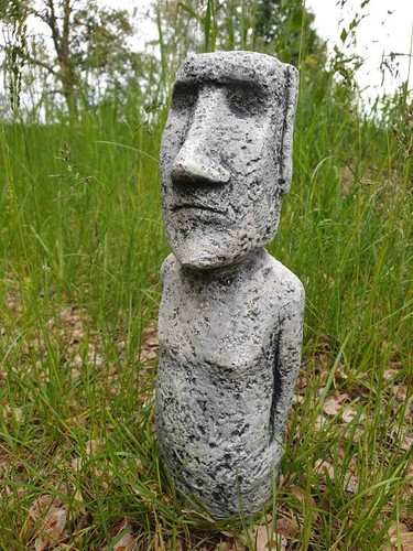 Gartenfigur moai skulptur - gartenfigur,,