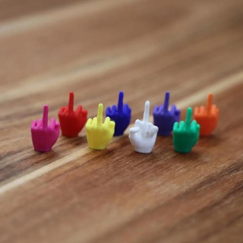 Gedrute finger geste - 3d-gedrute,