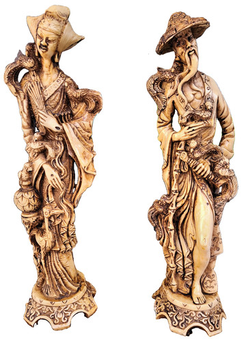 Wunderschöne standfiguren - standfiguren, im