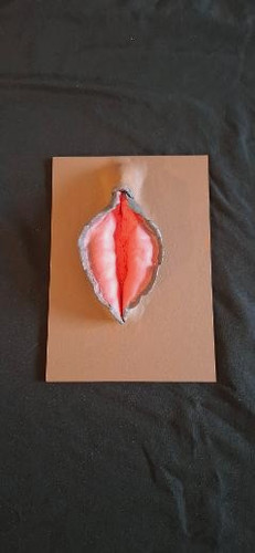 Erotik,Vagina,Vulva,3D,Skulptu