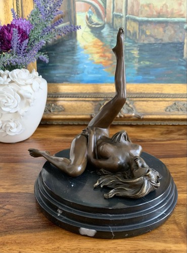 Bronzefigur jungfrau bronze - jungfrau,