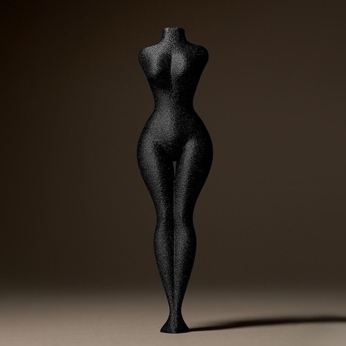 Sensual woman body sculpture - sensual, woman's