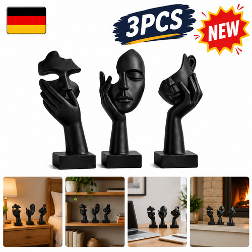 Harz gesichtsskulptur teilig - gesichtsskulptur, 3-teilig