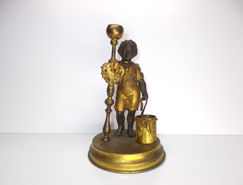 Antike metall skulptur - antike, figur